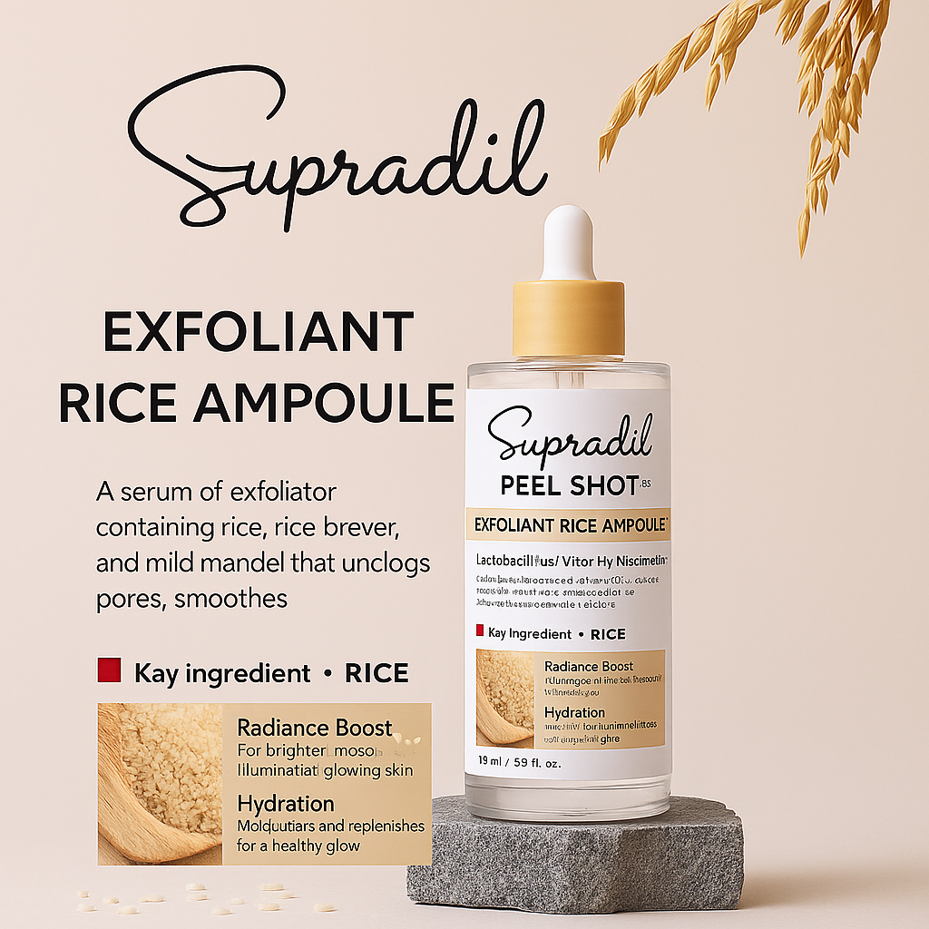 Supradil™ Glow Shot Rice Ampoule